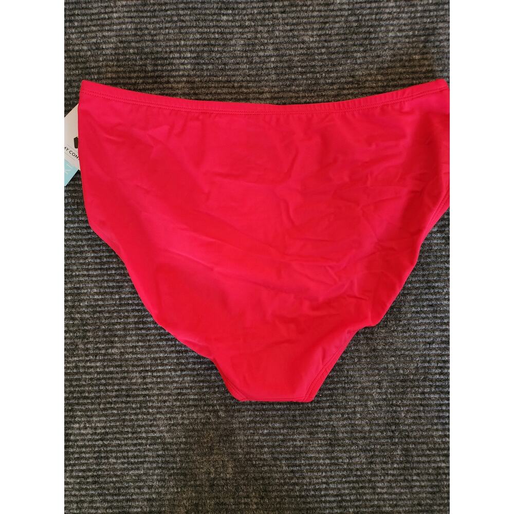 Kim Rogers XL 2 Piece Shape Support Tummy Control Push Up Top Bathing Suit - Picture 13 of 14